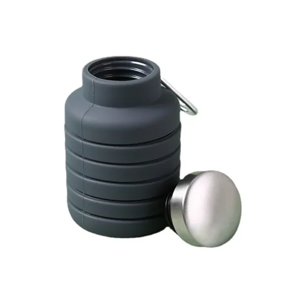 Silicone Foldable Sports Cup Water Bottle